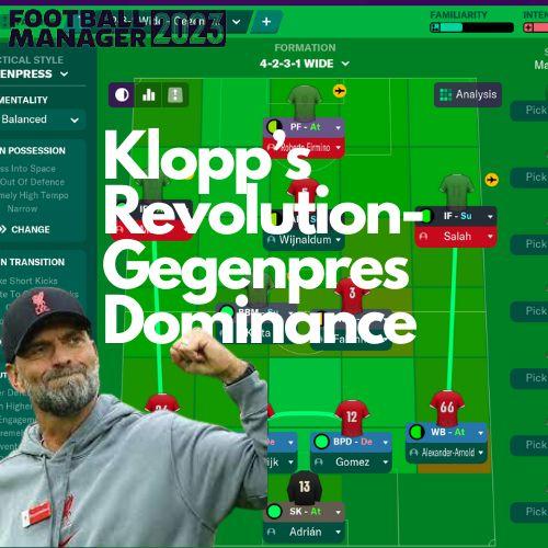 Jurgen Klopp's Gegenpressing Guide for Utiliying in Football Manager