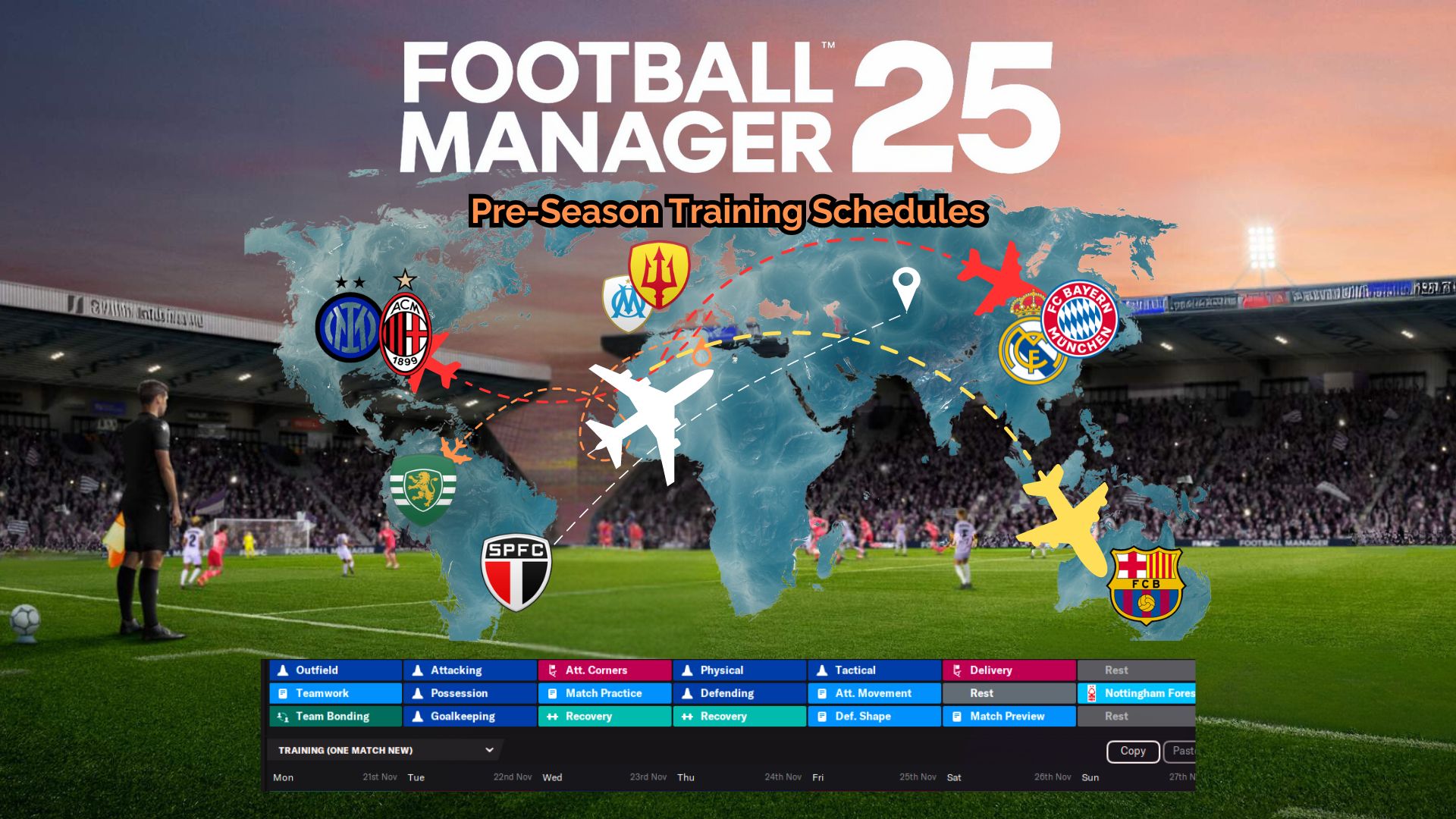 FM Pre Season Training Schedules