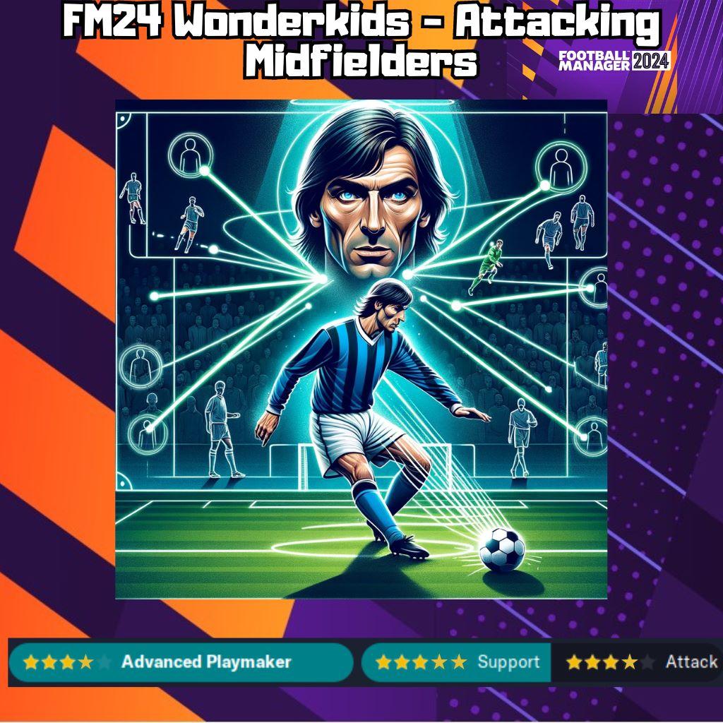 FM24 Wonderkids Shortlist - Attacking Midfielders