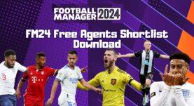 FM24 Free Agents Shortlist Download