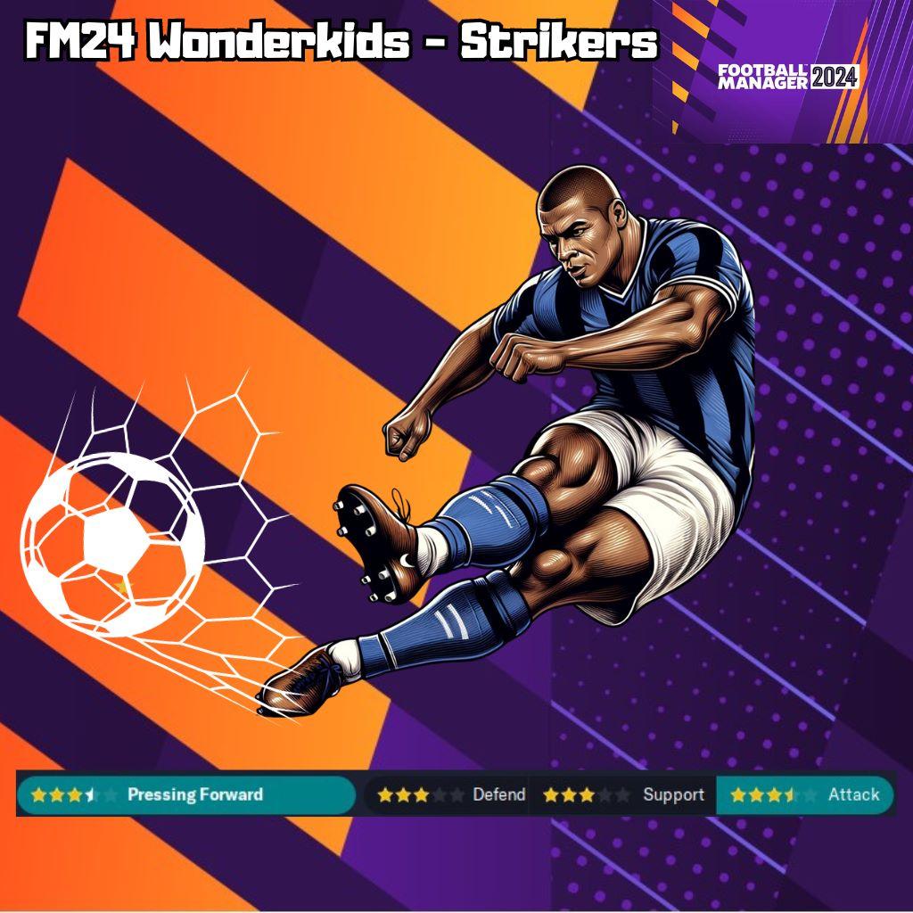 FM24 Wonderkids Shortlist - Strikers