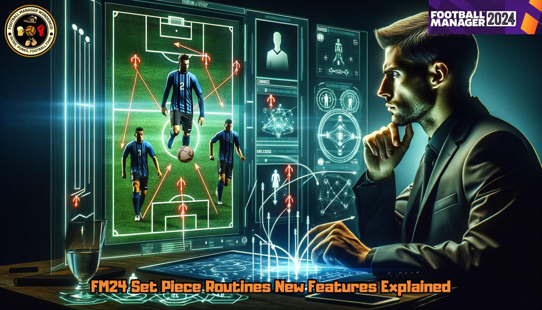 FM24 Set Piece Routines - New Football Manager Set Piece Features - Full Explained