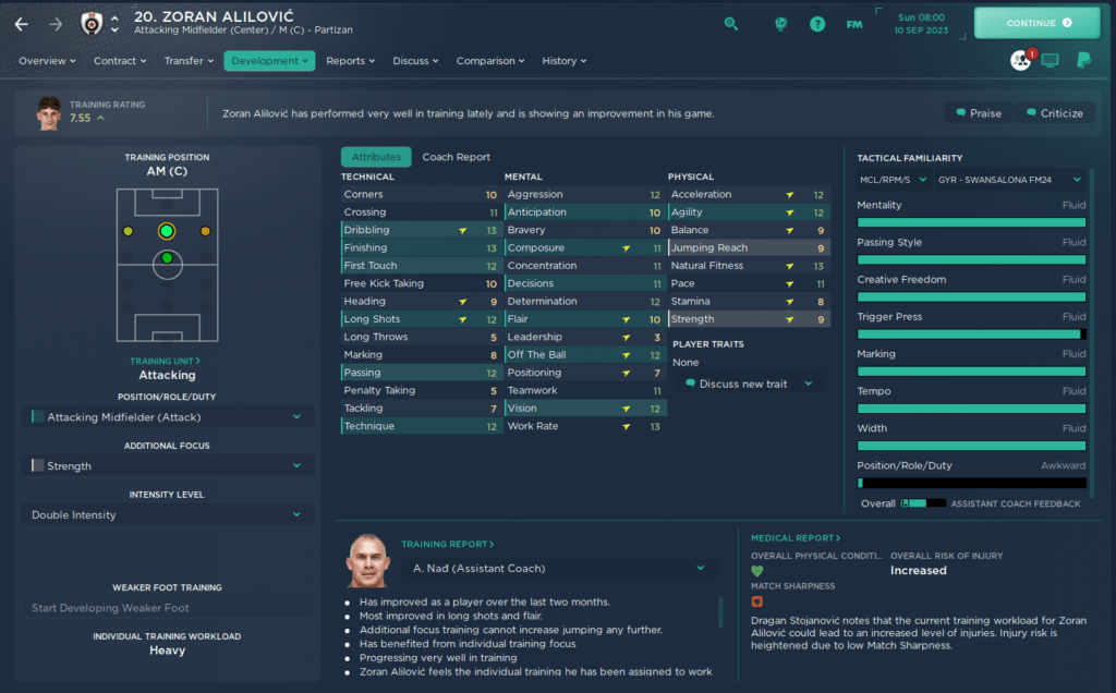 FM24 Team Dynamics - How to Handle Young Players with Potential