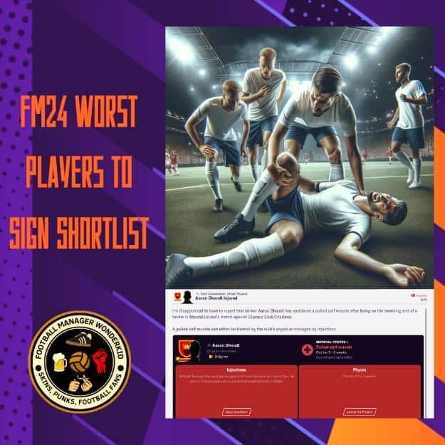 FM24 Worst Players To Sign Shortlist 1