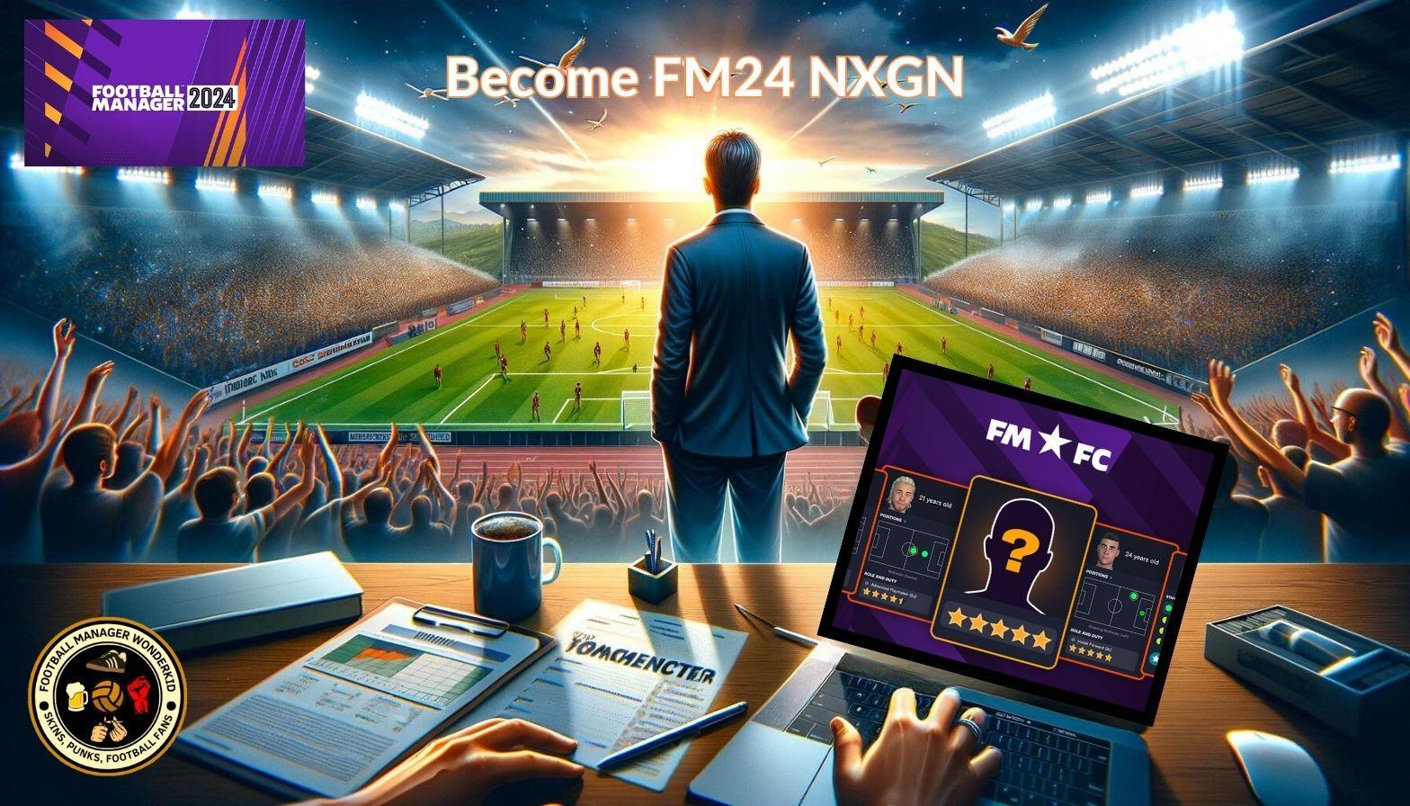 Become a Football Manager 24 Newgen with FMFC