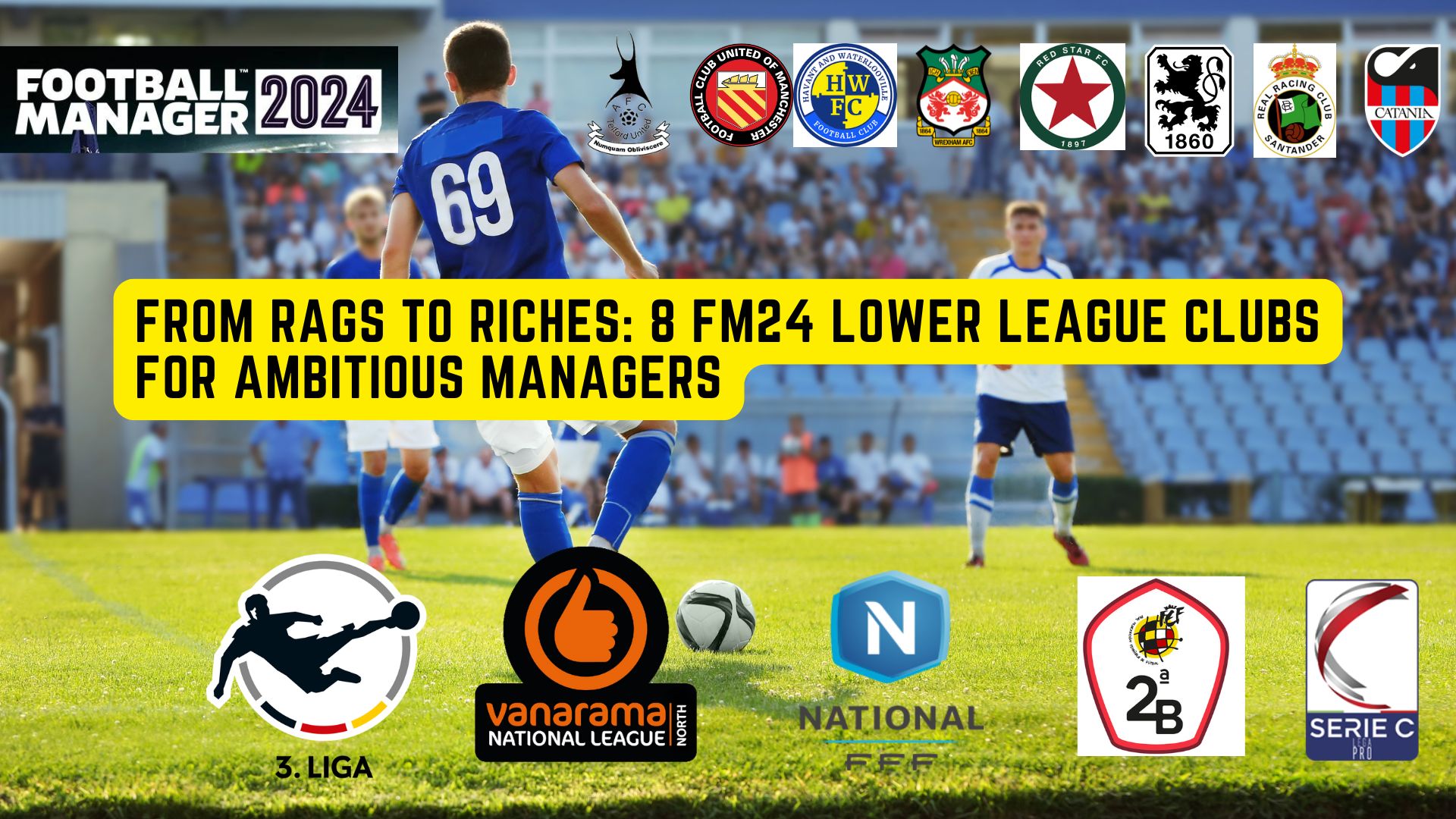 8 FM24 Lower League Clubs for Building Dynasties