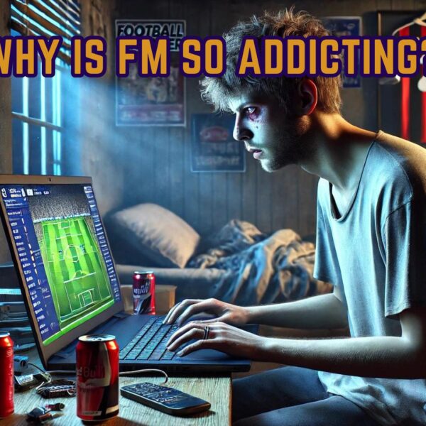 Football Manager Addiction Illustration