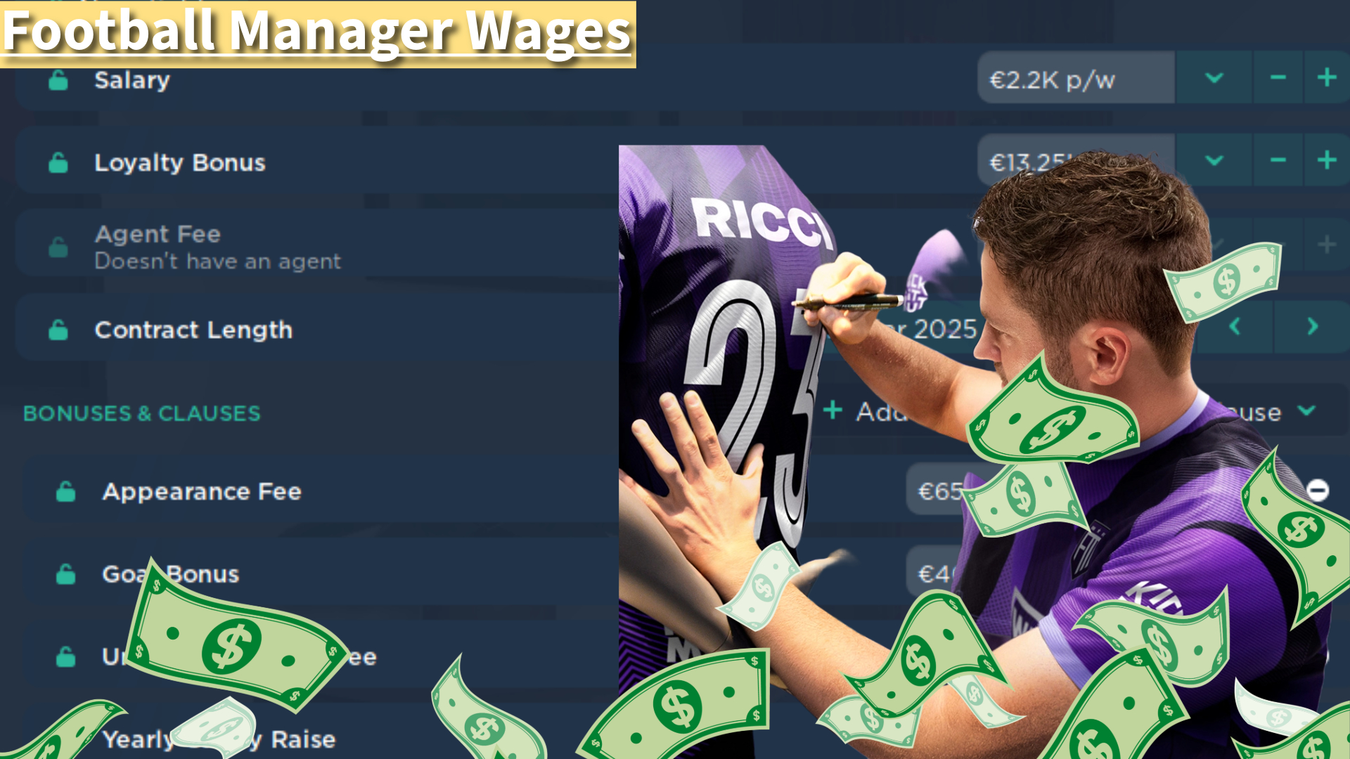 Football Manager Wages