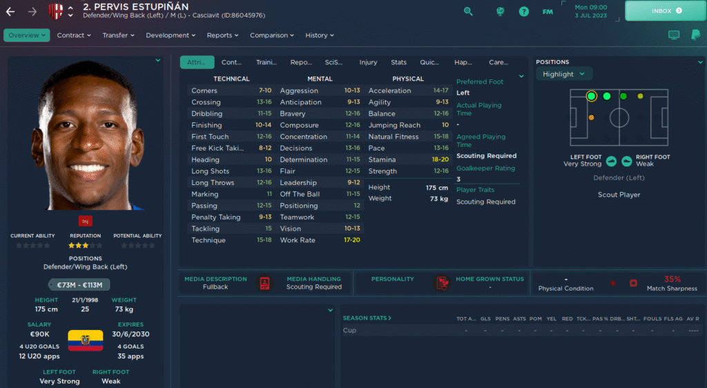 FM24 25/26 Season Transfer Update 5