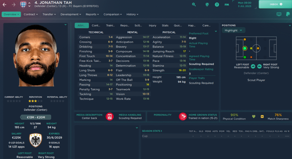 FM24 25/26 Season Transfer Update 3