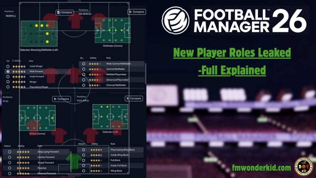 FM26 New Player Roles